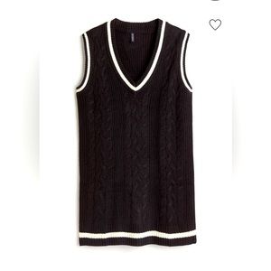 H & M 90’s Sweater Vest Dress XXL
